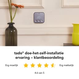 tado° Draadloze Temperatuursensor X – Uitbreiding – Werkt alleen met tado° X Bridge / Thermostaat / Starterkit — thumbnail 2