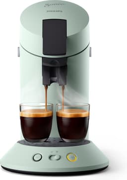 Philips Senseo Original Plus Koffiepadmachine CSA210/20 - Keuze uit 1 of 2 Kopjes - Instelbare Intensiteit - Automatische Uitschakeling - Mintgroen — thumbnail 2