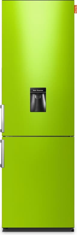 NUNKI LARGEH2O (Light Green Gloss All Sides) Combi Bottom Koelkast, E, 196+66l, Handle, Waterdispenser — thumbnail 1