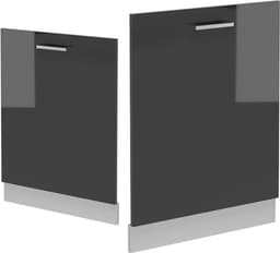 Afwasmachinepaneel R-Line Antraciet Glanzend 60 cm — thumbnail 5