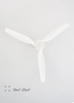 Plafondventilator met Verlichting en Afstandsbediening, Ø 132 cm, 40 W, 6 Snelheden — thumbnail 4