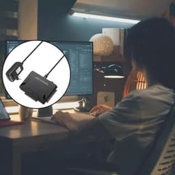 USB 3.0 naar SATA en IDE-adapter met stroomschakelaar voor harde schijven — thumbnail 5