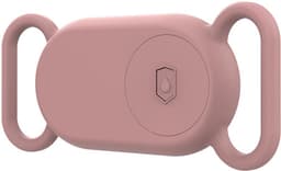 Go Go Gadget - Siliconen case - Geschikt voor Samsung Galaxy SmartTag2 - Huisdier case - Halsbanden tracker - Roze — thumbnail 1
