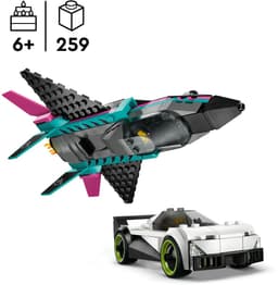 Lego City 60489 Straalvliegtuig Vs. Sportauto Bouwstenen — thumbnail 4