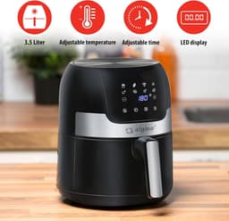 Heteluchtfriteuse 3.5 Liter - Airfryer met Timer en Digitaal Display - Voor 3-5 Personen — thumbnail 5
