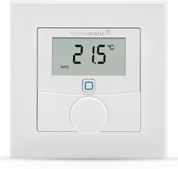 Wandthermostaat met Luchtvochtigheidssensor en Draadloze Temperatuursensor - Slimme Radiatorthermostaten en Vloerverwarmingsregeling, Geschikt voor Alexa — thumbnail 1