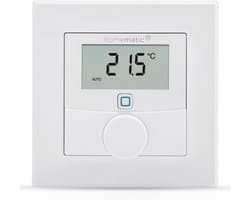 Wandthermostaat met Luchtvochtigheidssensor en Draadloze Temperatuursensor - Slimme Radiatorthermostaten en Vloerverwarmingsregeling, Geschikt voor Alexa
