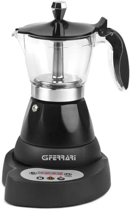 G3Ferrari Risveglio Espresso – Elektrische Moka Koffiemaker met Timer en LED Display – 3 Kopjes – 400W – Warmhoudfunctie 30 min – Zwart — thumbnail 5