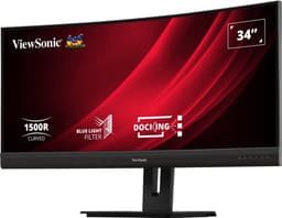 ViewSonic UWQHD Curved Docking Monitor VG3456C ledmonitor — thumbnail 5