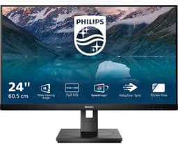 Philips S Line 242S9JML - Full HD Monitor - USB-hub - Verstelbaar - 24 inch — thumbnail 1