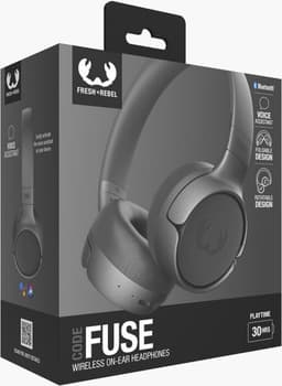 FRESH 'N REBEL - Code Fuse - On-ear Draadloze hoofdtelefoon Storm Grey — thumbnail 3