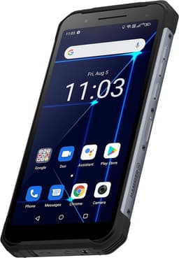 Hammer Construction 4G Bouwtelefoon en een lasermeter ineen - 6" scherm - 6 GB RAM geheugen - 128 GB - 16 Mpx - Android 12 - Zwart/ Zilver — thumbnail 5