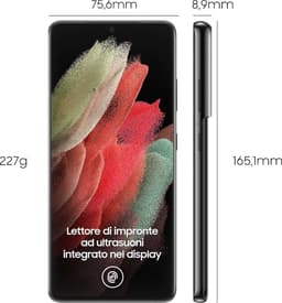 Samsung Galaxy S21 Ultra - 5G - 256GB - Phantom Black — thumbnail 4