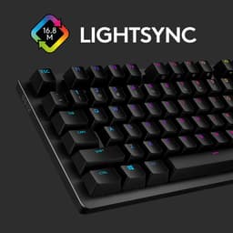 Logitech G512 Carbon GX RED Linear - Bedraad Toetsenbord - Qwerty US - Zwart — thumbnail 1