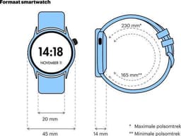 Belesy® SMART - Smartwatch Dames - Smartwatch Heren - Horloge - Stappenteller - 1.3 inch - Kleurenscherm - Full Touch - Bluetooth Bellen - Goud - Roze - Siliconen - Moederdag — thumbnail 3