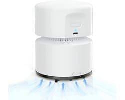 Mini Tafelstofzuiger - USB Oplaadbaar, 120 Minuten Looptijd, Sterke Zuigkracht, 360 Draaibaar voor School en Kantoor