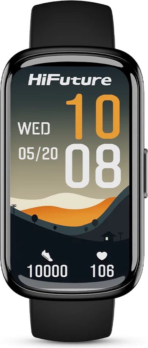 Hifuture Smartwatch Evo2 Voor Android Ios Met Hartslagmeting — afbeelding 1