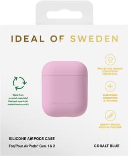 iDeal of Sweden Silicone Case voor de Apple AirPods 1 / 2 - Bubble Gum Pink — thumbnail 4