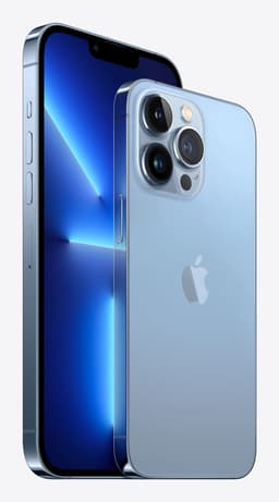 Apple iPhone 13 Pro Max - 128GB - Sierra Blue — thumbnail 2