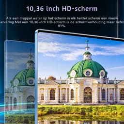 2025 5G Nieuwe 10,36 Inch Tablet Android met 12GB RAM, 256GB ROM, Android 12000mAh Batterij, 16MP + 32MP Camera, 10-Core, Dual Sim Netwerk, Bluetooth - Gold — thumbnail 5
