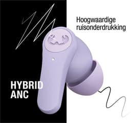Fresh ’n Rebel Twins Rise - Draadloze Oordopjes met Noise Cancelling - Draadloos Opladen - 30 Uur Speelduur - Dreamy Lilac — thumbnail 3