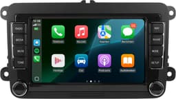 Carplay autoradio voor Volkswagen | Golf | Polo | Amarok | Caddy | Passat | Touran | Tiguan | Transporter | 2003 t/m 2019 | Android 13 | Draadloos Apple Carplay & Android Auto | 2GB + 64GB | Denago | DNG-2766 | Bluetooth & Wifi — thumbnail 2