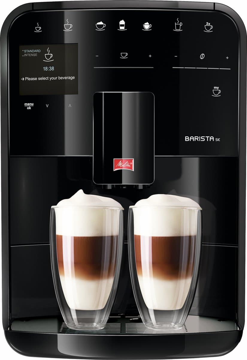 MELITTA Barista SE - Volautomatische espressomachine - Maximaal aantal kopjes: 2 - Zwart — afbeelding 1