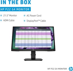 HP P22 G4 - Full HD Monitor - 60hz - 15 inch — thumbnail 4