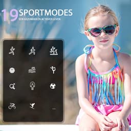 Twenty4seven® Smartwatch Kinderen & Volwassenen - Kinder Sport Horloge - Met Slaapmonitor, Stappenteller & Hartslagmeter en Meer — thumbnail 5