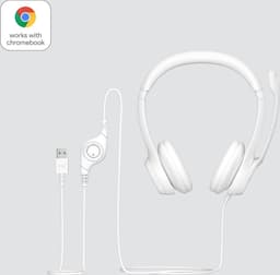 Logitech-headset H390 wit 981-001286 — thumbnail 2