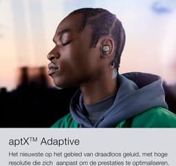 Bowers & Wilkins Pi6 Bluetooth Oordopjes met Noise Cancelling, Kristalhelder geluid, 8 + 16 uur batterijduur, Glacier Blue — thumbnail 4