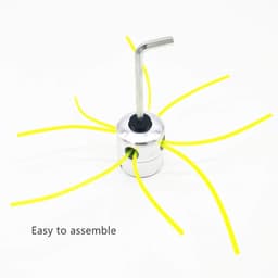 Universele Aluminium Trimmerkop met Snijdraad Set - Accessoires voor Grasmaaier — thumbnail 3