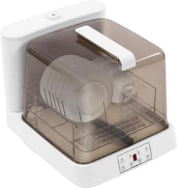 Mini Vaatwasser - Compact Afwasapparaat - Snel Servies Reinigen - 360 Graden Sproeiarm - 48x38x40 cm - Wit — thumbnail 1