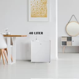 Mini Koelkast - Kleine Koeler - Extra Koelruimte - Stil en Energiezuinig - 40 Liter - Wit — thumbnail 3