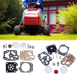 Carburateur reparatieset met primer en lampventiel geschikt voor GX35, CG430, CG260 en CG330 motoren, hoogwaardige onderdelen voor optimale prestaties — thumbnail 5