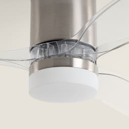Fantiluxe - Filip - Plafondventilator met verlichting - Zilver - Ø132cm - Afstandsbediening - Met lamp - Plafond ventilator - Slaapkamer — thumbnail 5
