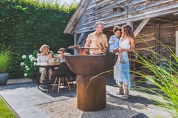 Artola - fiQ XL met Kolom XL - Cortenstaal - Bruin — thumbnail 2