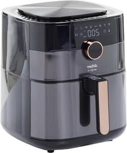Heteluchtfriteuse - Airfryer XL - Gezond Frituren - XL Inhoud - 6L - Zwart — thumbnail 1