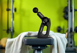 Massage Gun - Spierverlichter - Spierherstel - Multi-hoek Ontwerp - 30 x 12 x 30 cm - Zwart — thumbnail 3