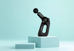 Massage Gun - Spierverlichter - Spierherstel - Multi-hoek Ontwerp - 30 x 12 x 30 cm - Zwart — thumbnail 2