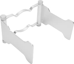 Koffiezetapparaat standaard - Draagbare houder - Koffie zetten - Opvouwbaar aluminium - 16 x 10 x 2 cm - Zwart — thumbnail 3