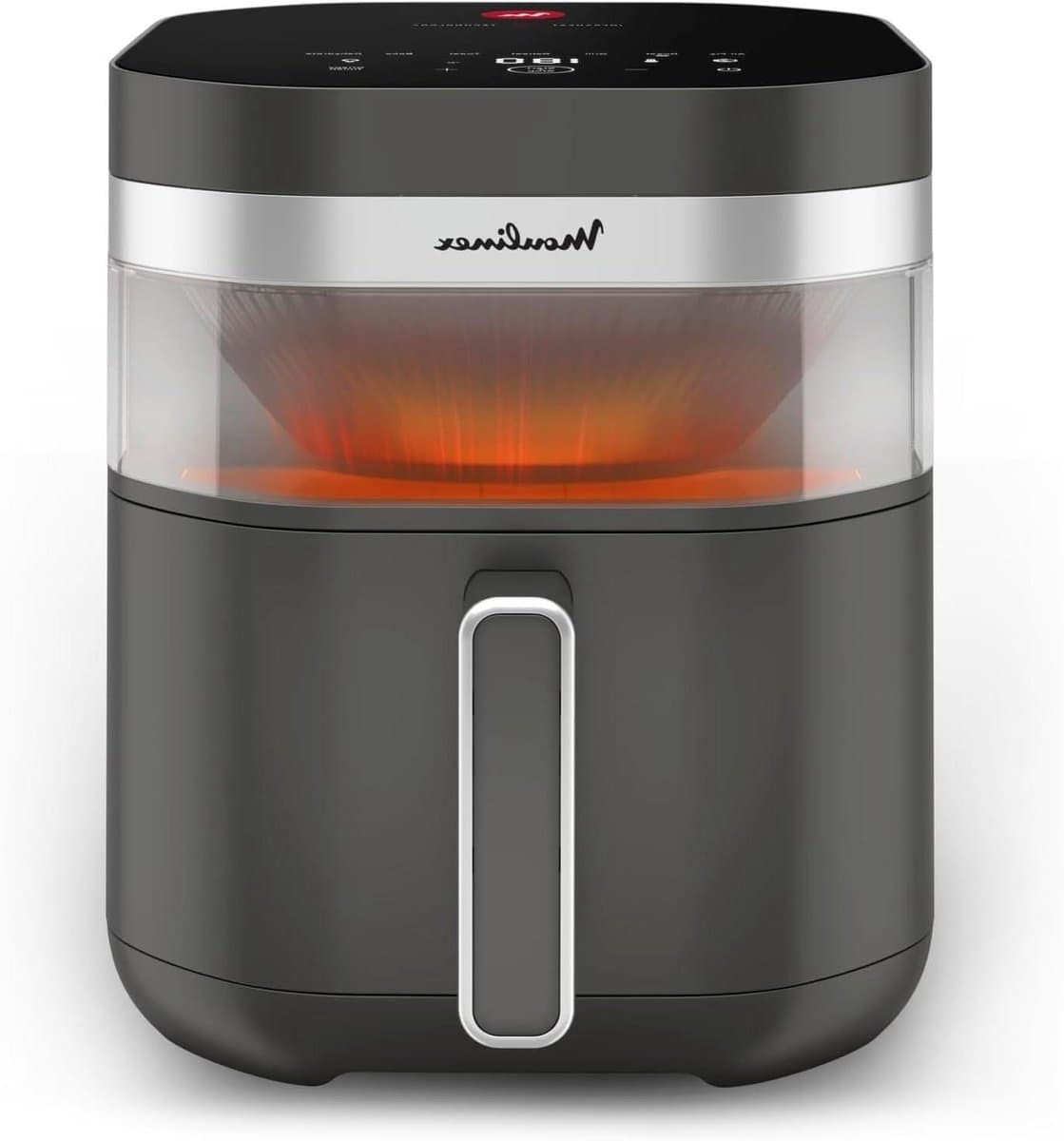 Airfryer met Infrarood - Grote Frituurpan - Gelijkmatig Koken - Dubbele Kookzone - 7 Liter Capaciteit - Grijs — afbeelding 1