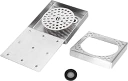 Glazenspoeler - Bekerwasmachine - Snelle Reiniging - Automatische Spoelfunctie - G1/2 Buitendraad - Zilver — thumbnail 5