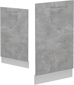 Vaatwasserfrontpaneel 45 cm Betonlook voor Inbouwapparatuur — thumbnail 5