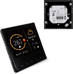 Slimme Thermostaat - Programmeerbaar - Comfort Verwarmen - WiFi Bediening - 5-35°C - Zwart — thumbnail 4