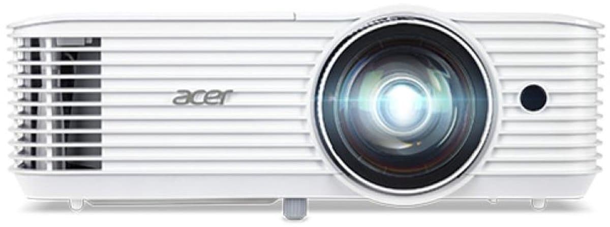 S1386WH, DLP 3D, WXGA, 3600lm, 20000/1, HDMI, short throw 0.5, 2.7kg, EURO EMEA — afbeelding 1