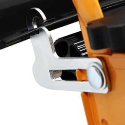 Handgrasmaaier - Duwmaaier - Gazon Onderhoud - Met Grasopvangbak - 16 Inch Maaibreedte - Oranje Zwart — thumbnail 2
