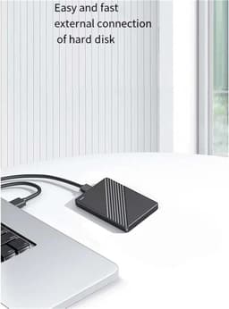 Externe Harde Schijf - Draagbare Opslag - Bestanden Opslaan - Hoge Snelheid - 640 GB - Zwart — thumbnail 4