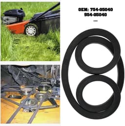 Dailygoods- Grasmaaier V-riem - Perfecte compatibiliteit met MTD 760-779 - Nauwkeurige afmetingen 813 x 16 x 9 mm - Duurzaam rubber - Vervangonderdeel 954-05040 - Soepele werking - Maaierband — thumbnail 5