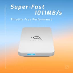 Externe SSD - Draagbare Opslag - Bestanden Snel Bewaren - Hoge Snelheid NVMe - 2 TB - Zilver — thumbnail 4